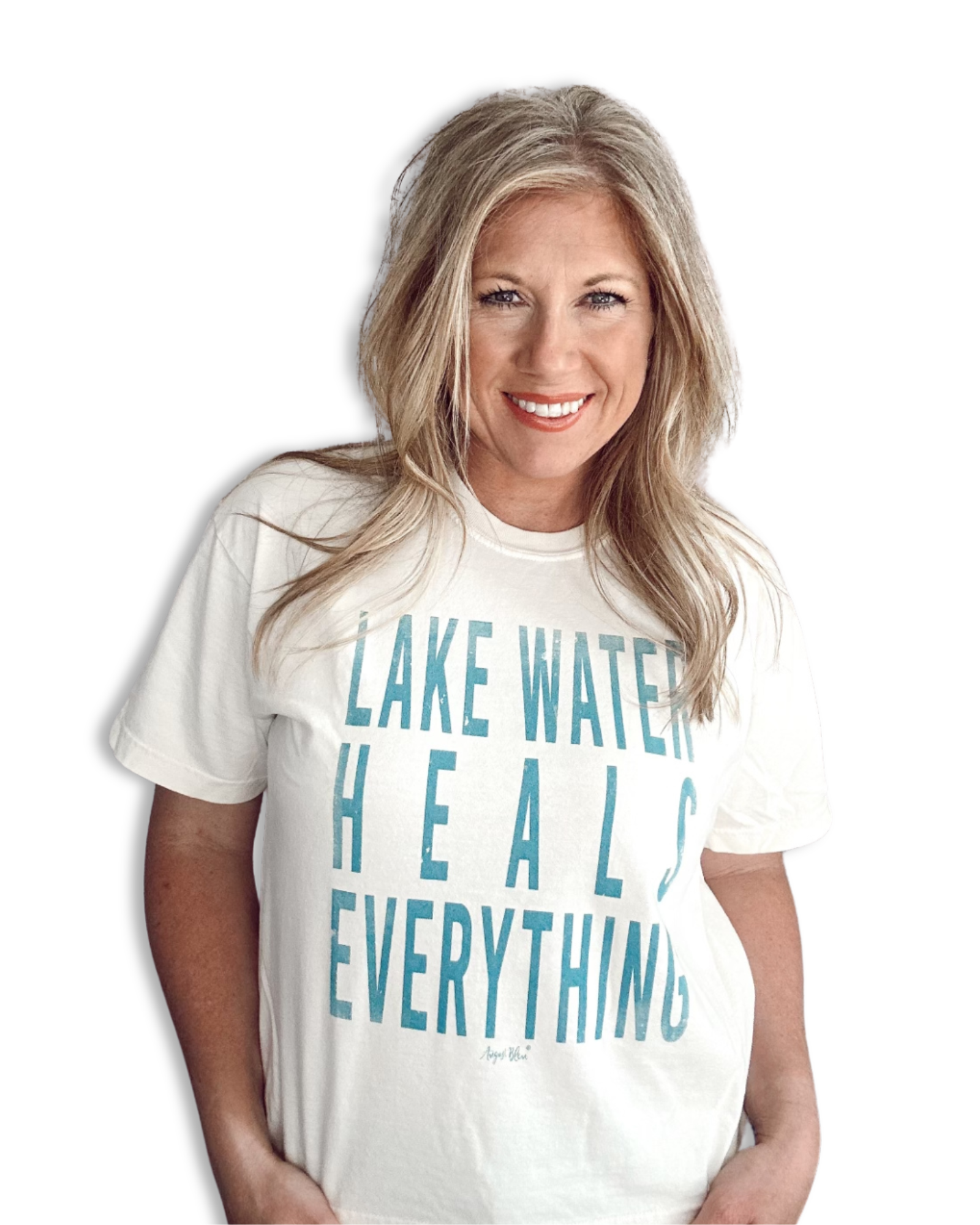 Lake Water Heals Everything! Boxy Tee