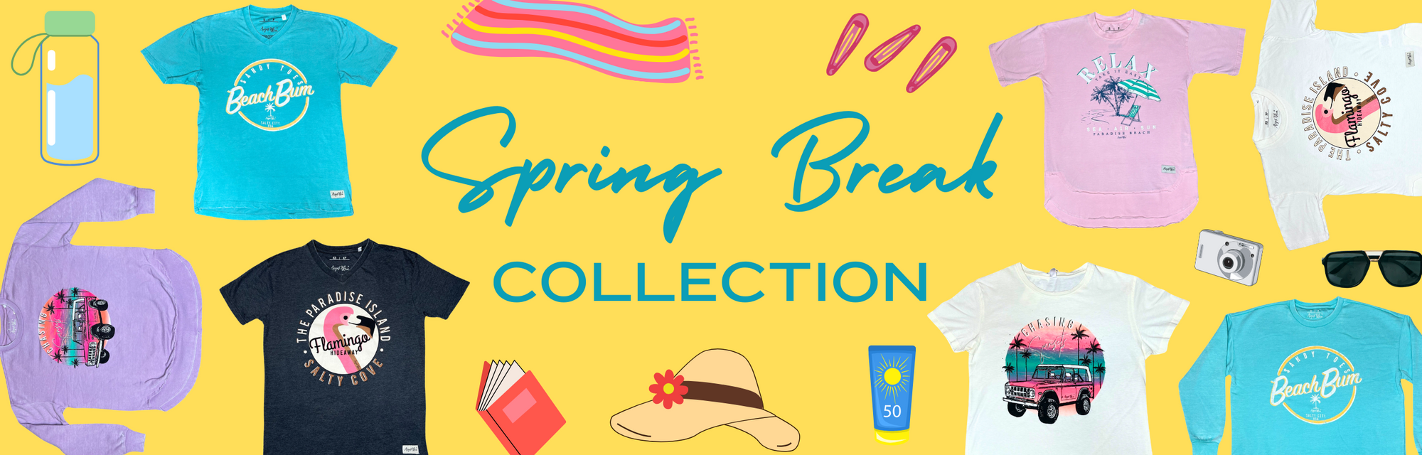 Spring Break Collection Banner