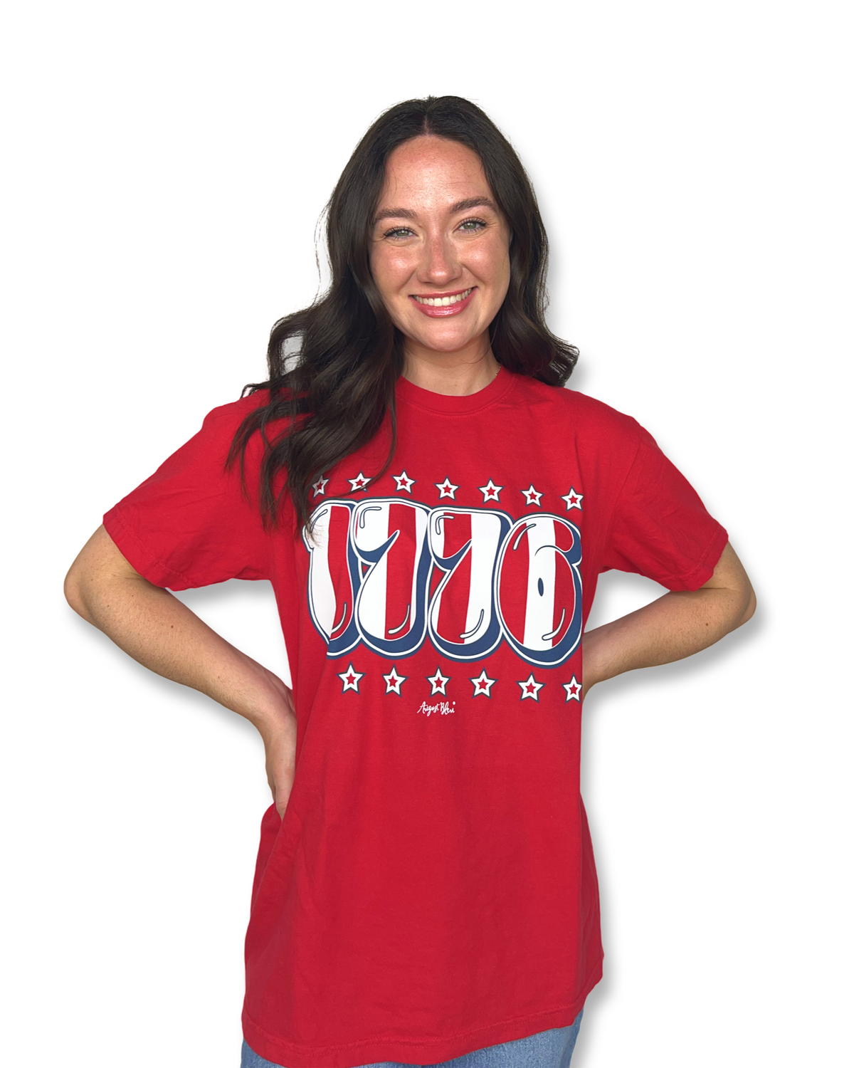 1776 Classic Red Tee