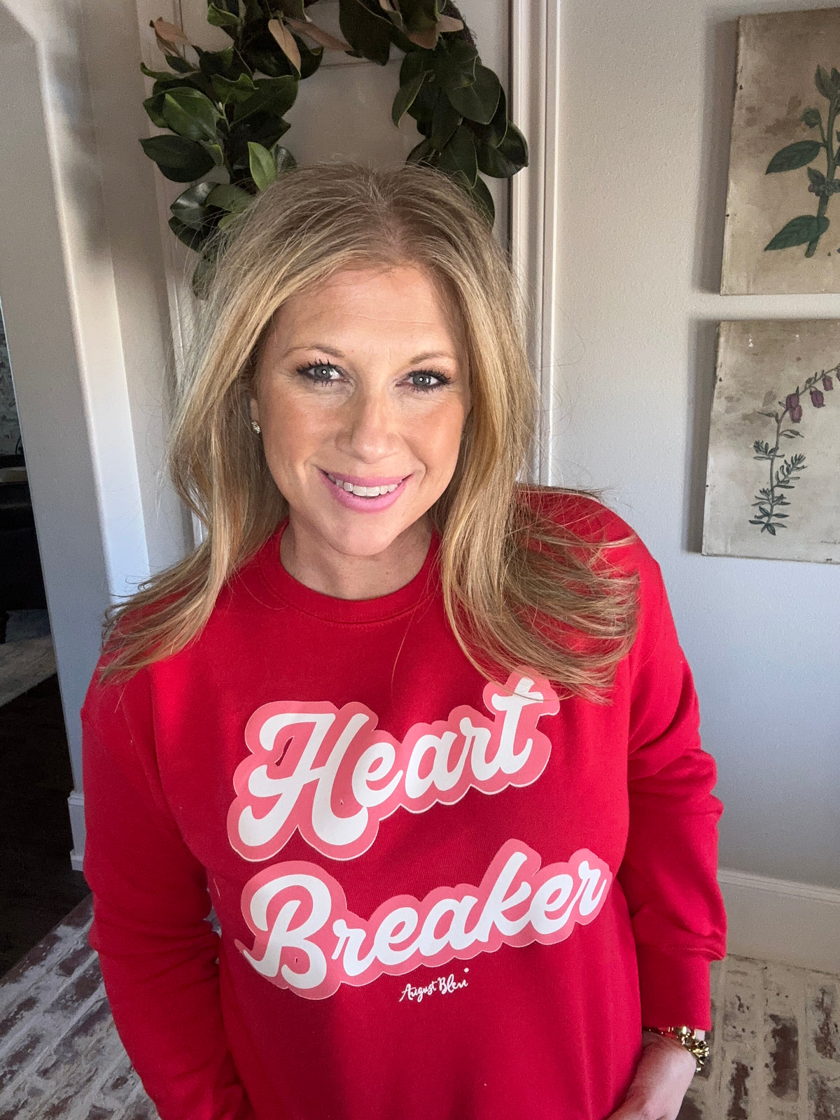 Heart Breaker Red Sweatshirt