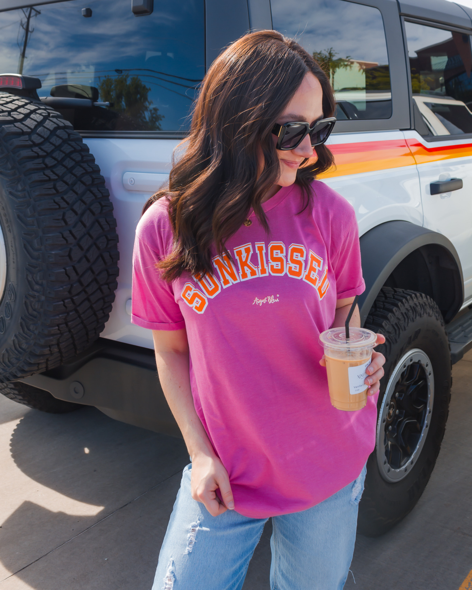 Sunkissed Electric Pink Tee