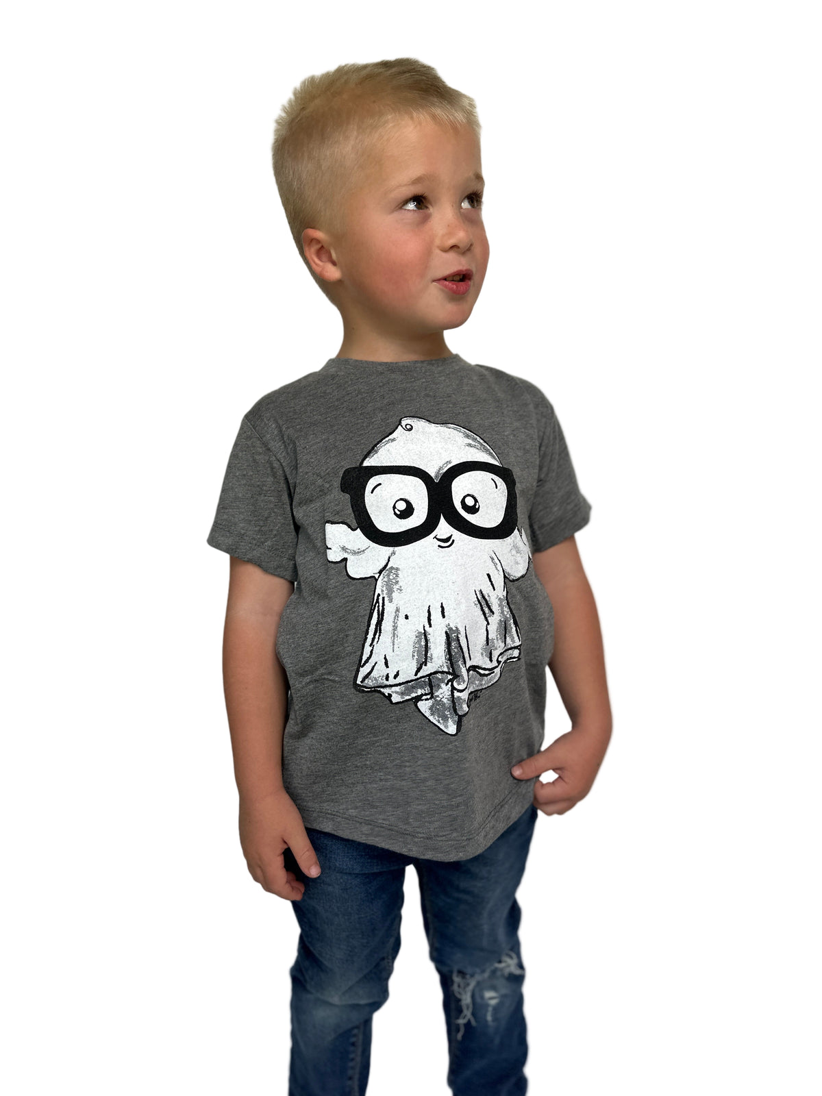 Kids Buddy Grey Short Sleeve