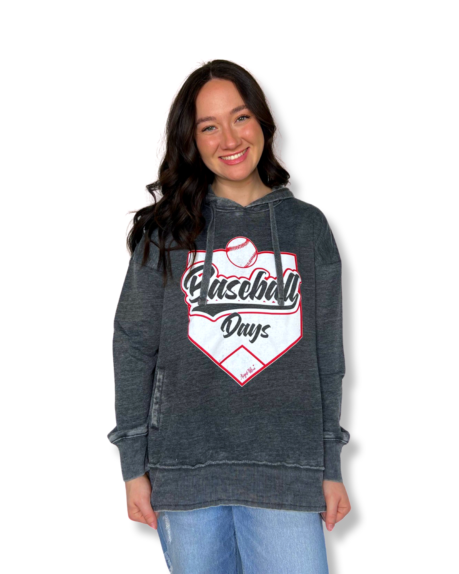 Women's baseball online hoodie