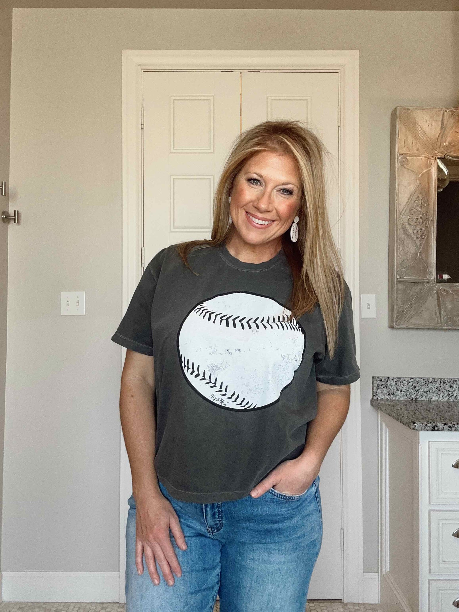 Baseball Crop Tee
