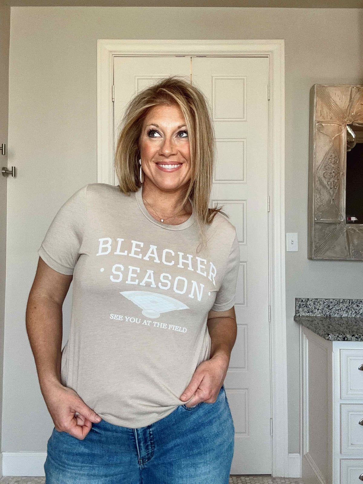 Baseball- Bleacher Season Tee