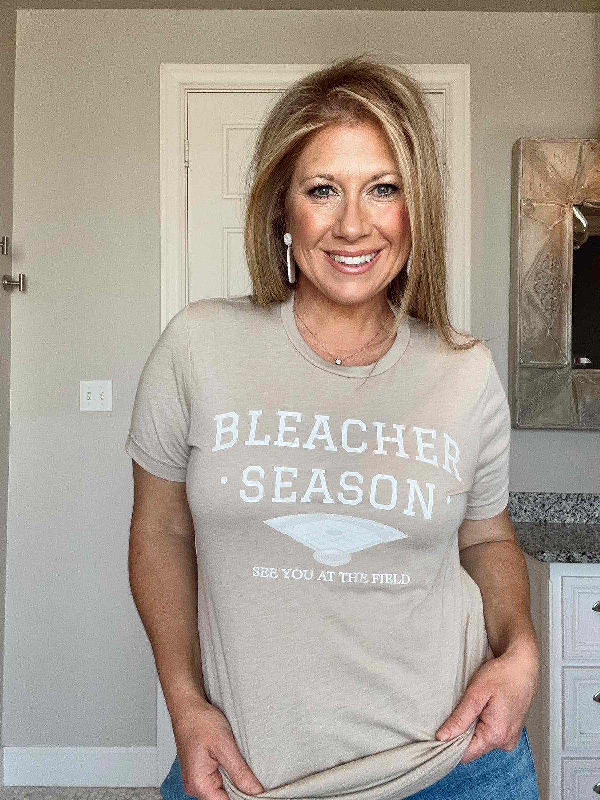 Baseball- Bleacher Season Tee