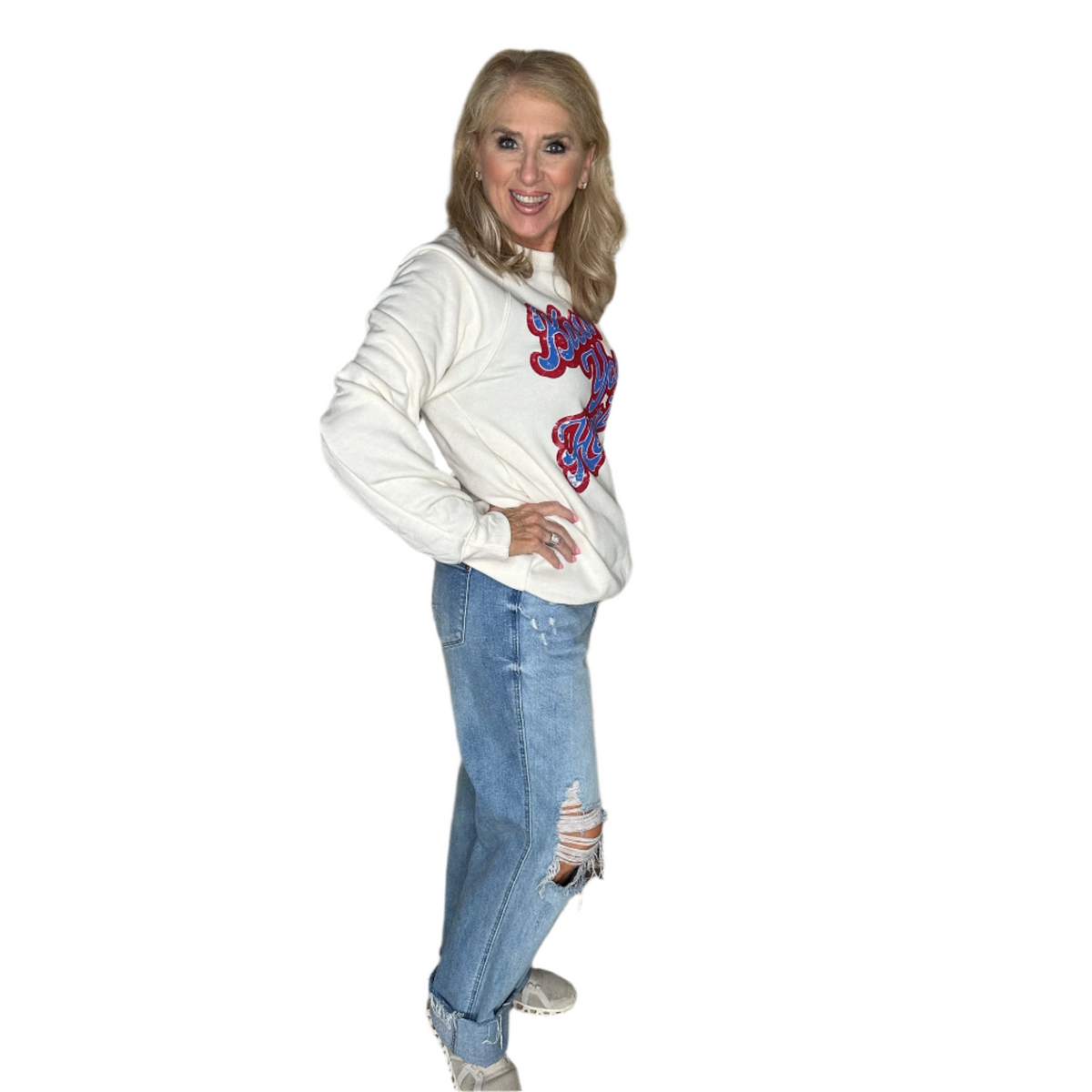 Bless Your Heart Natural Sweatshirt