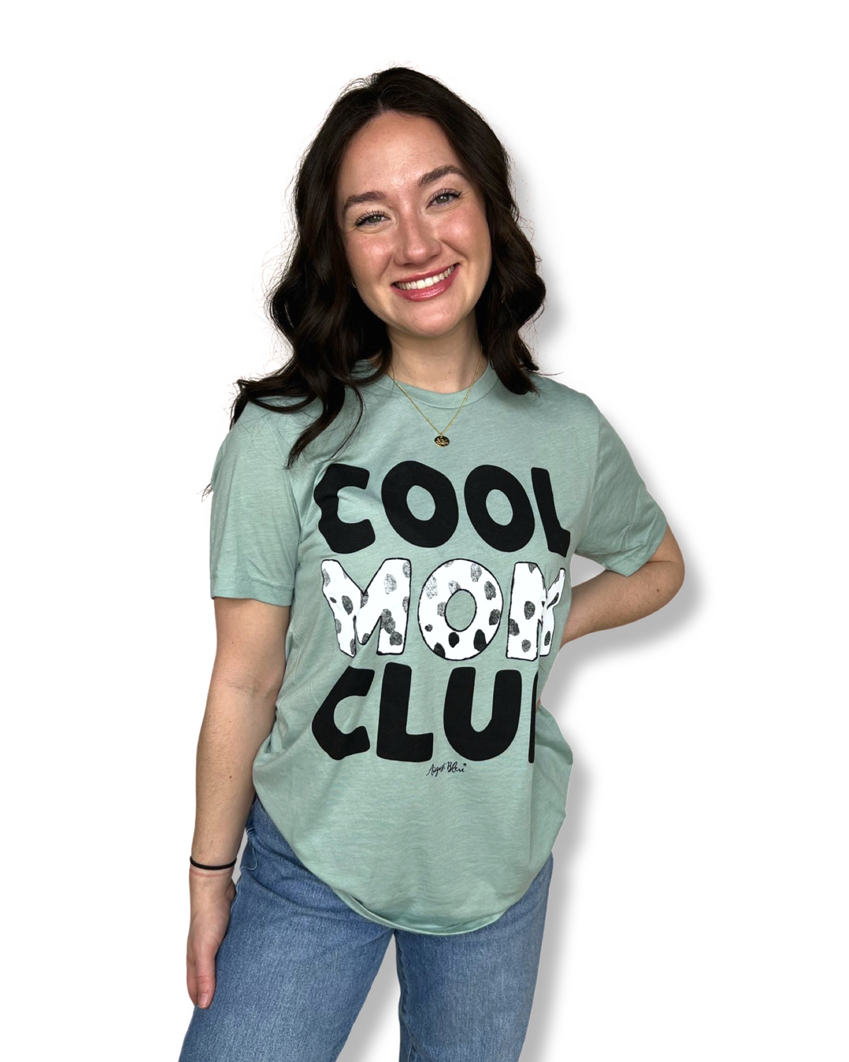 Cool Mom Club - Seafoam Short Sleeve