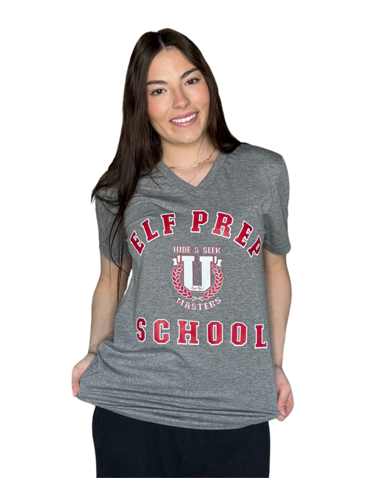 Elf Prep School Grey Tee