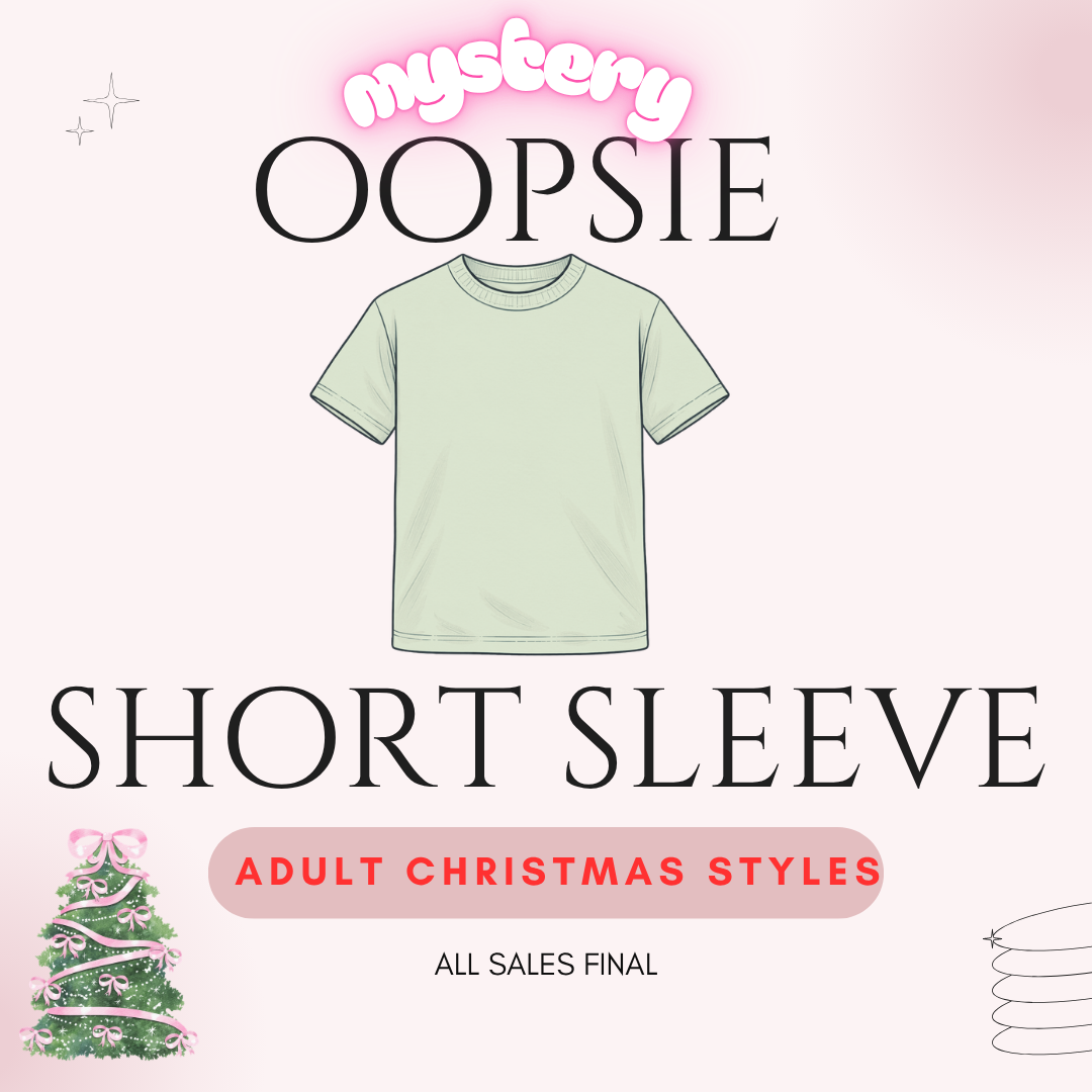 Christmas Short Sleeve OOPSIE