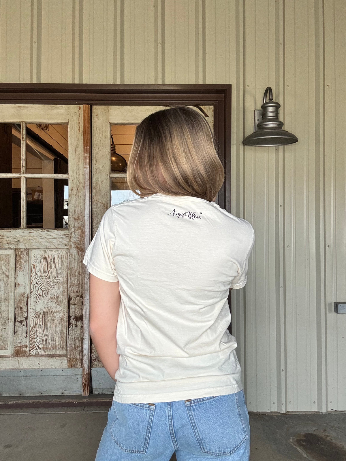 Wildflowers Short Sleeve Comfort Colors Ivory Tee