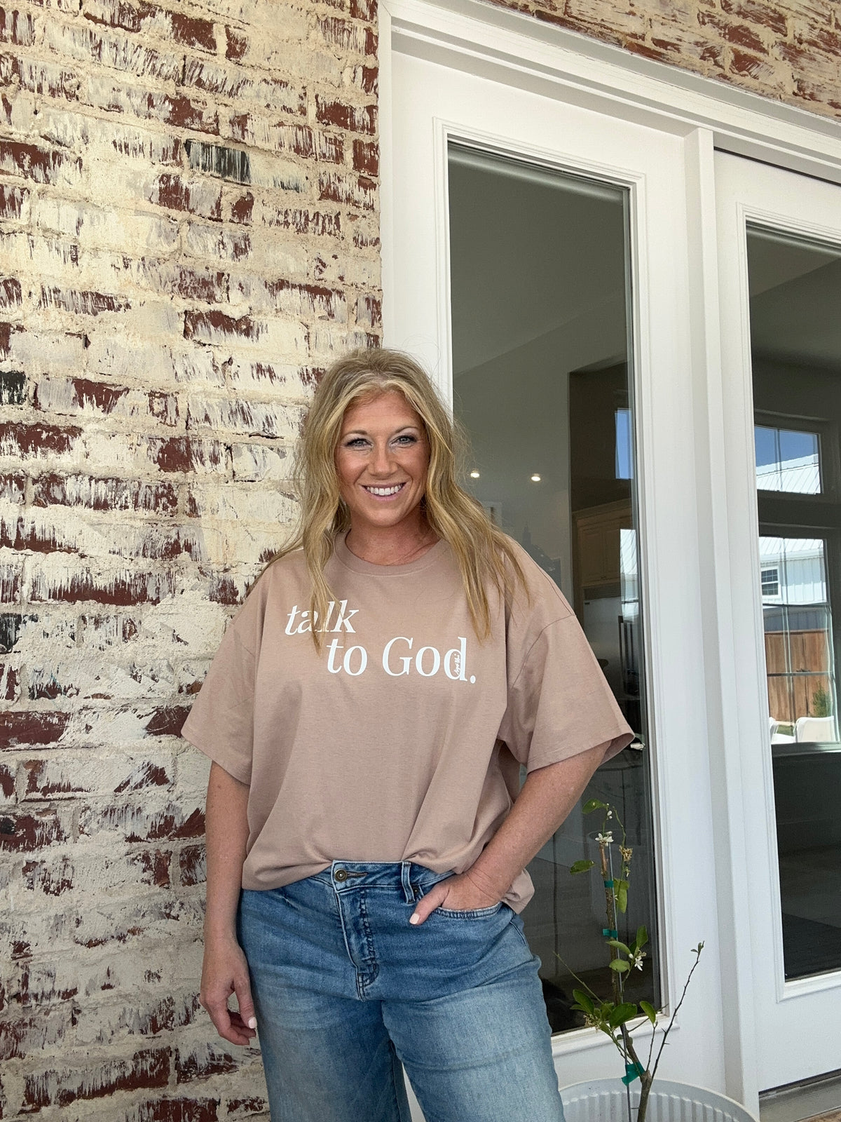 Talk To God SS Tee