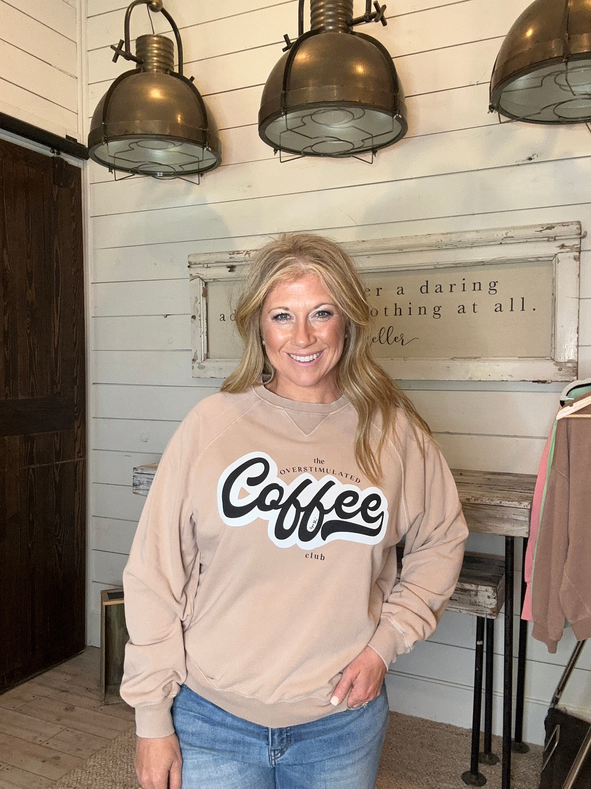 The Overstimulated Coffee Club Sweatshirt