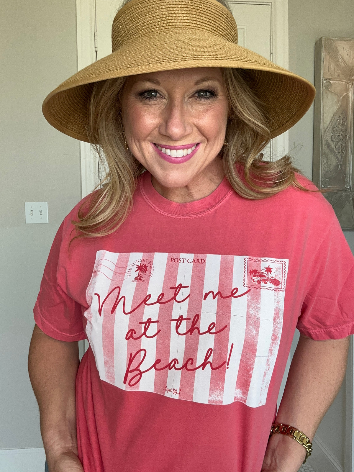 Meet me at the Beach CC Watermelon Short Sleeve