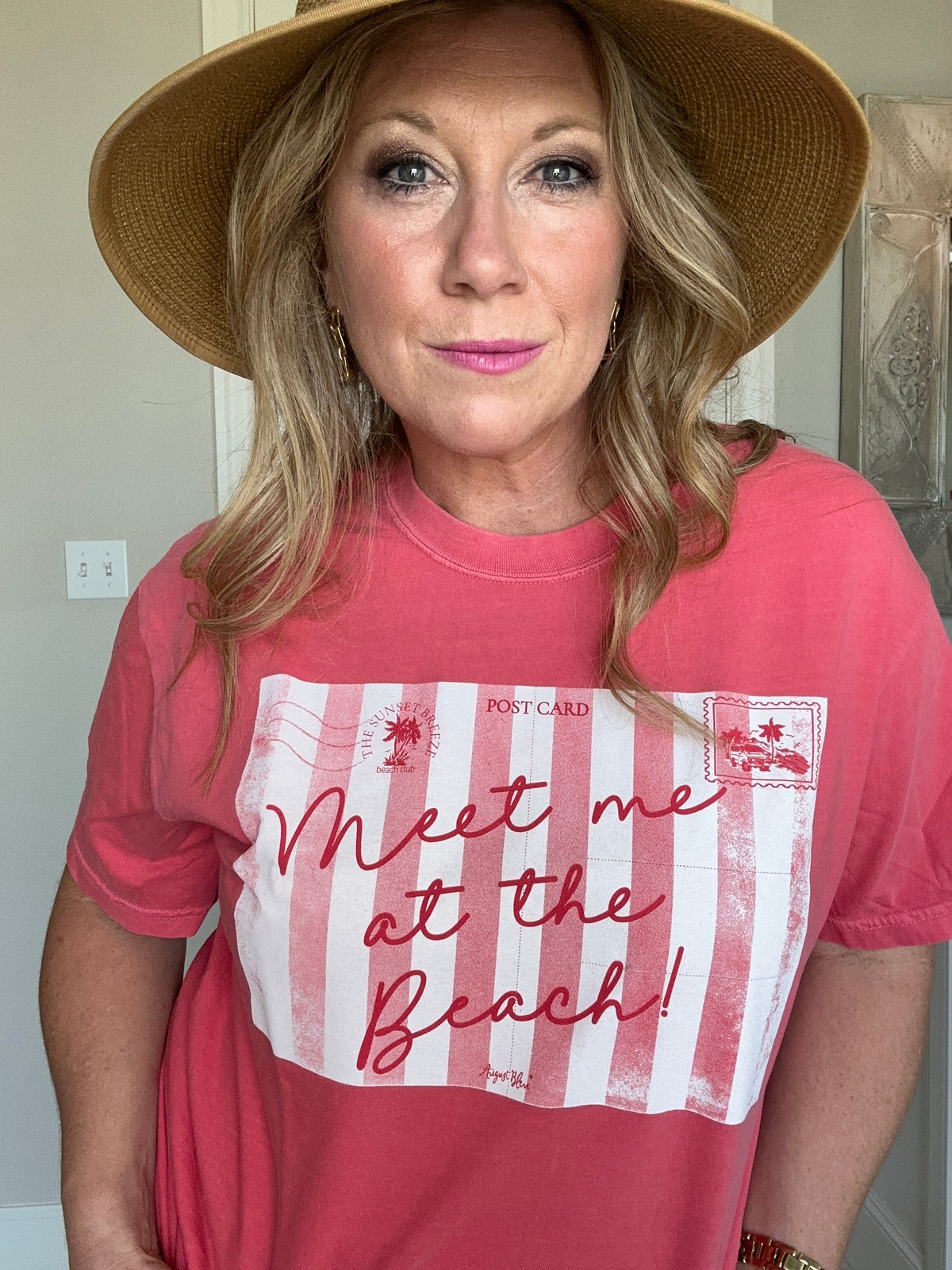 Meet me at the Beach CC Watermelon Short Sleeve