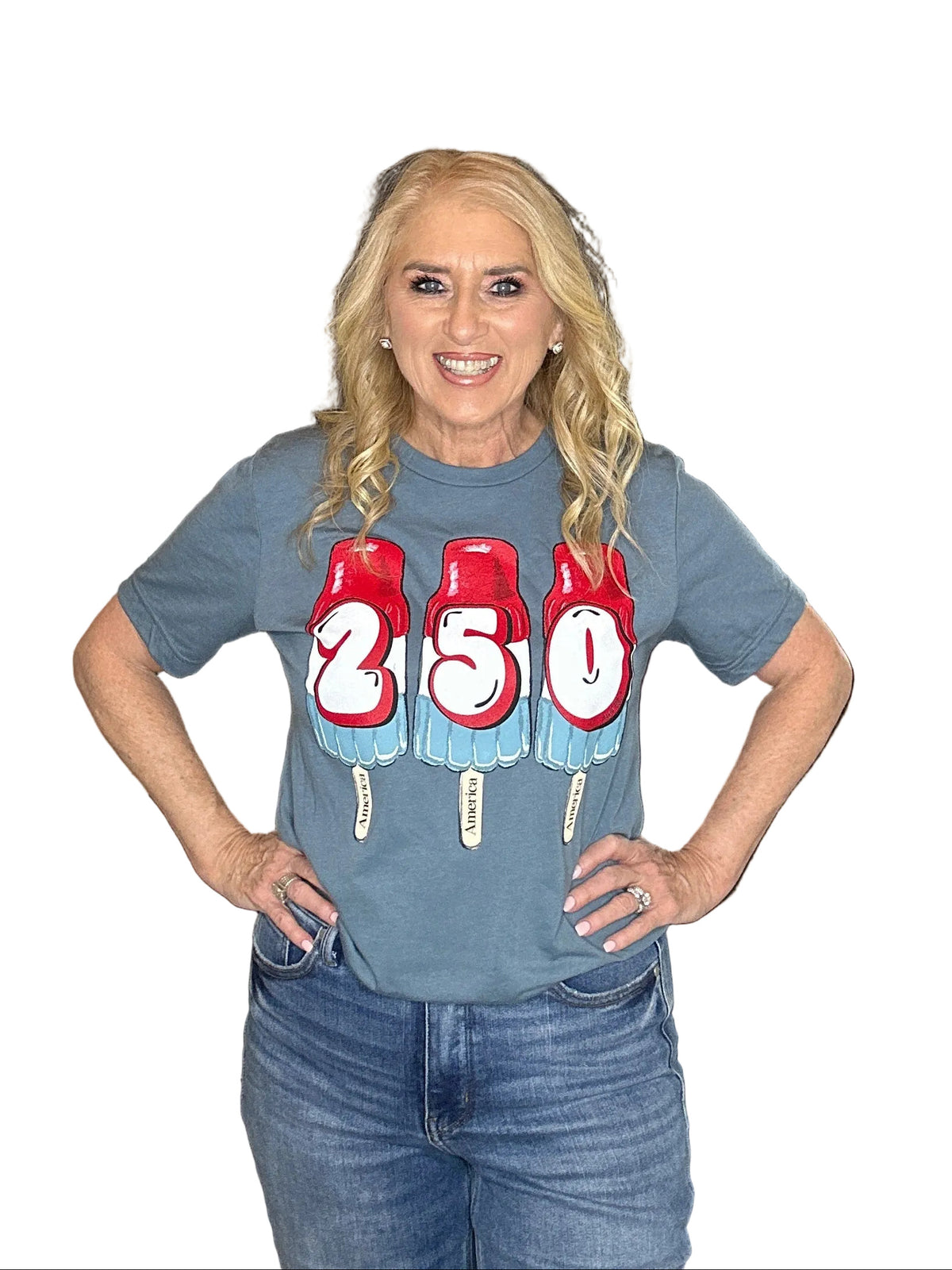 Ice Pops 250 Blue SS Tee