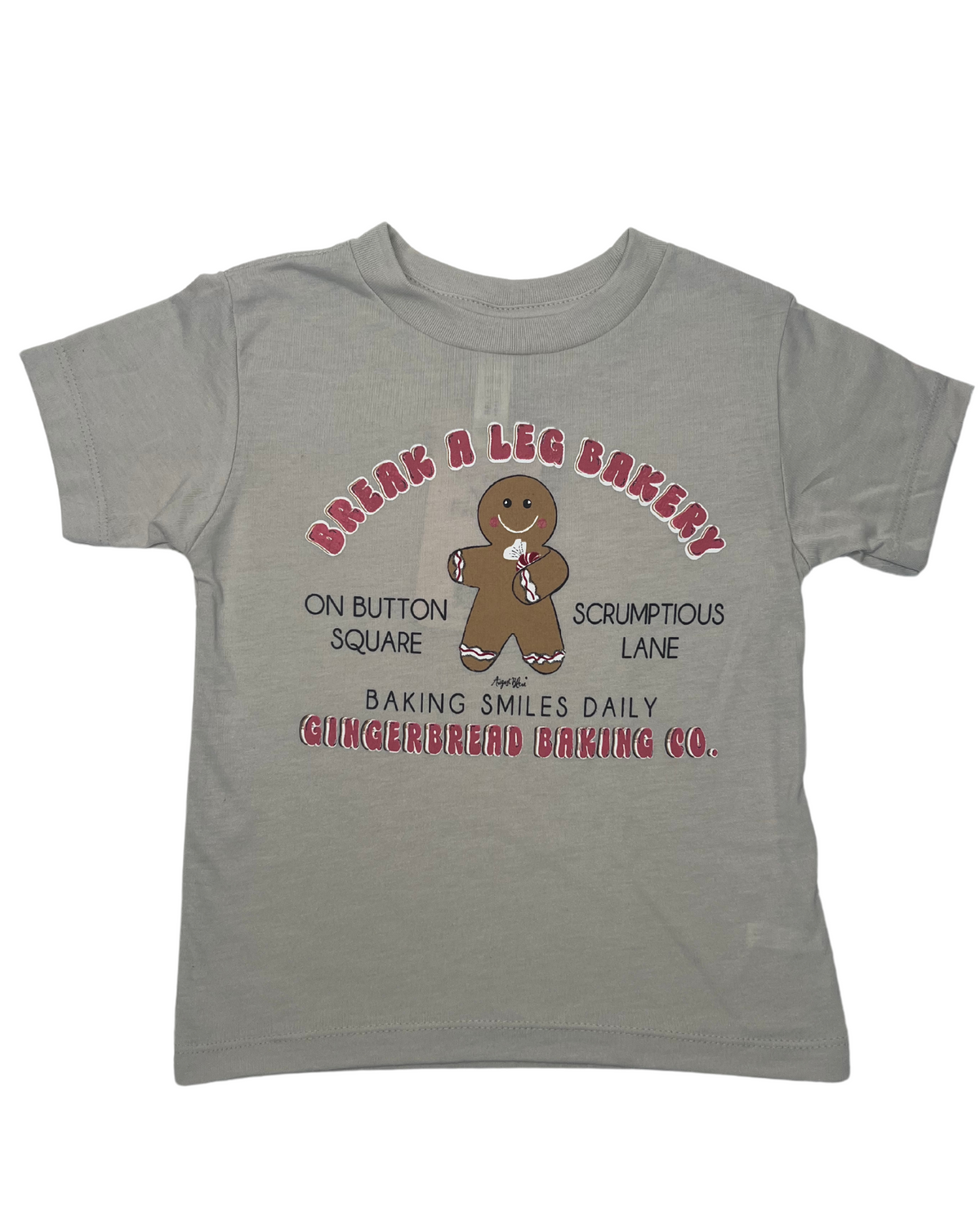 Break a Leg Bakery Heather Dust Kids Tee