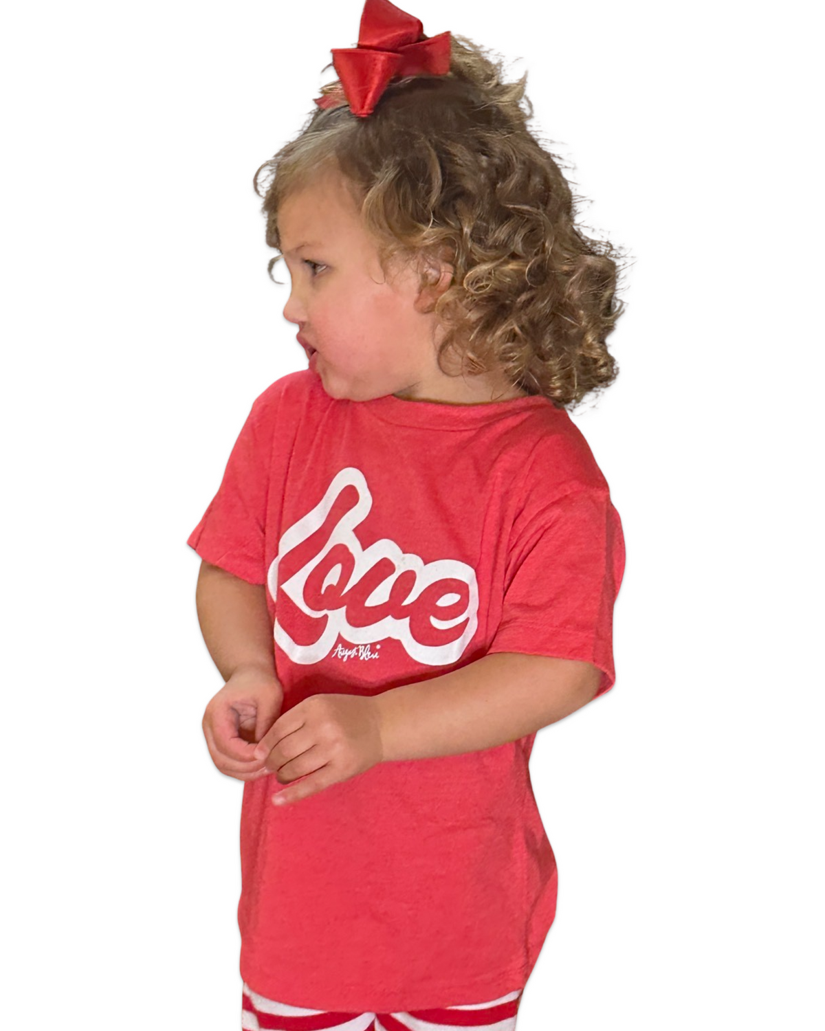 Kids Red Love Tee