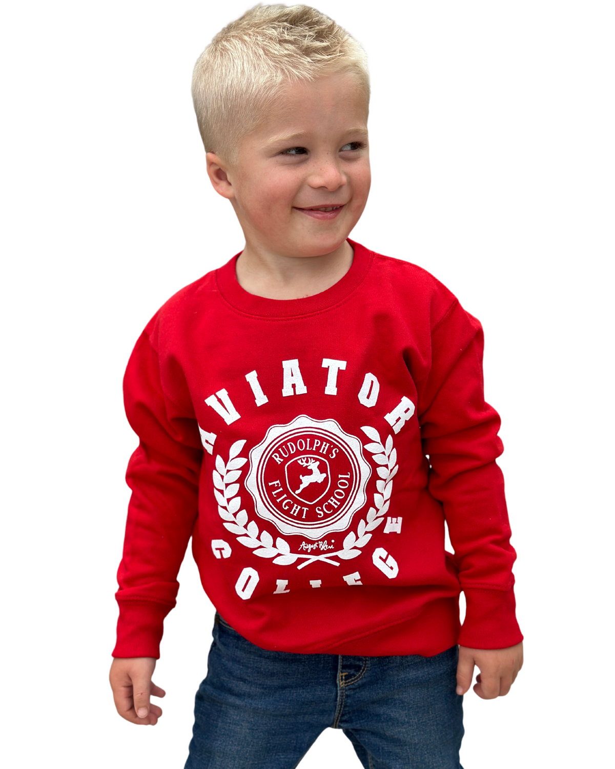 Aviator College Kids Sweatshirt