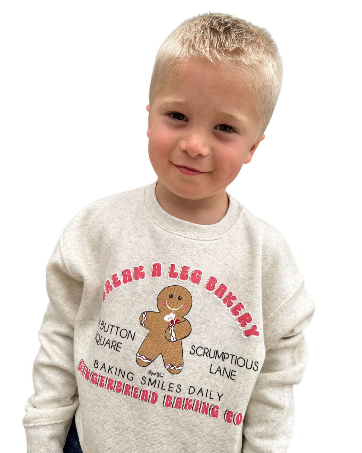 Break a Leg Bakery Kids Sweatshirt