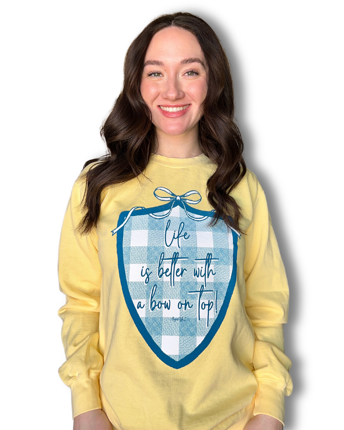 Life is Better with a Bow on Top Sweatshirt