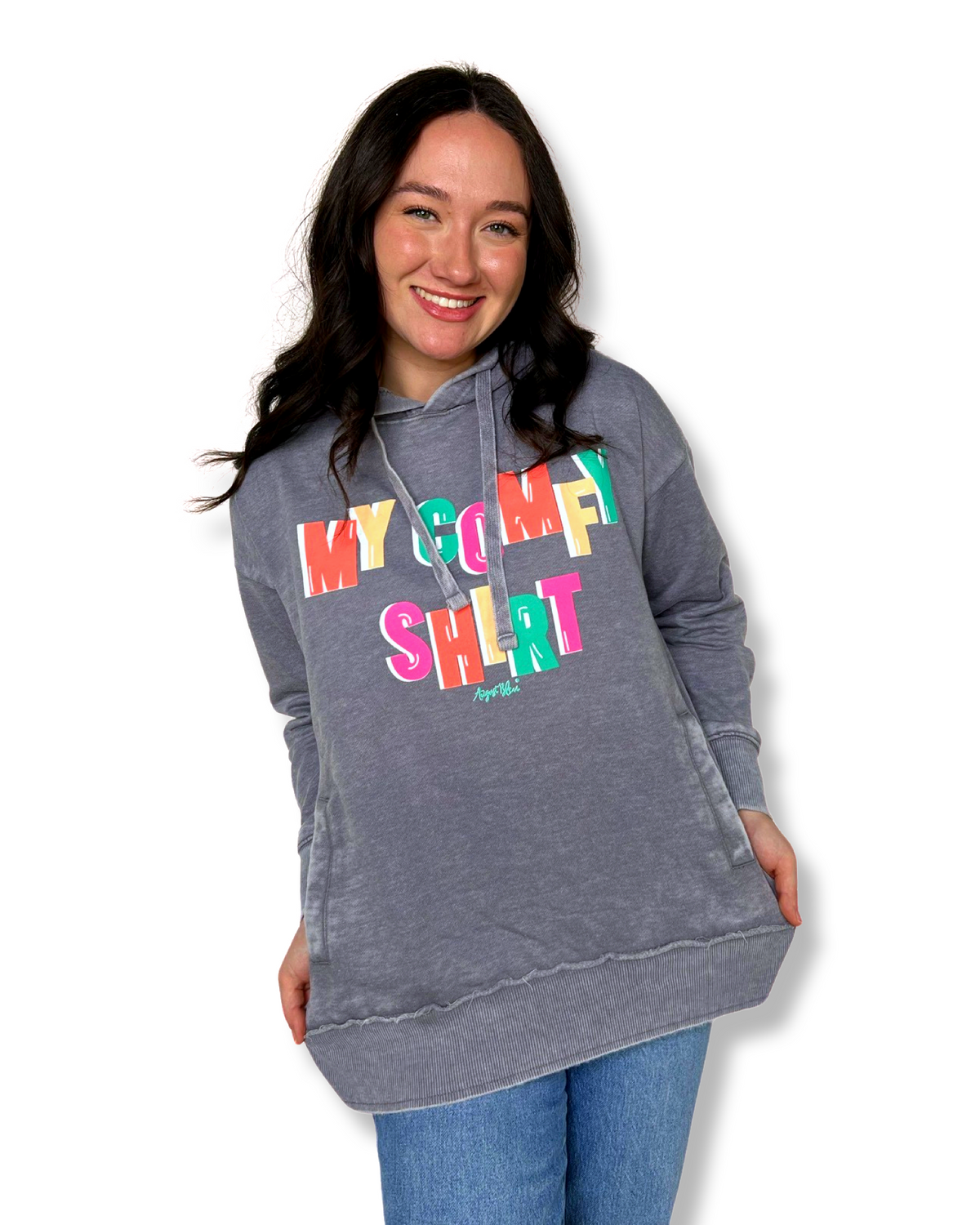 My Comfy Shirt Jackie Hoodie Pullover