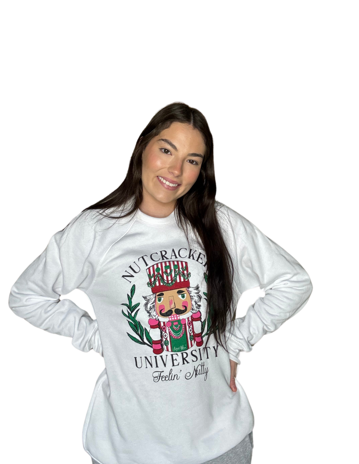 Nutcracker University White Sweatshirt