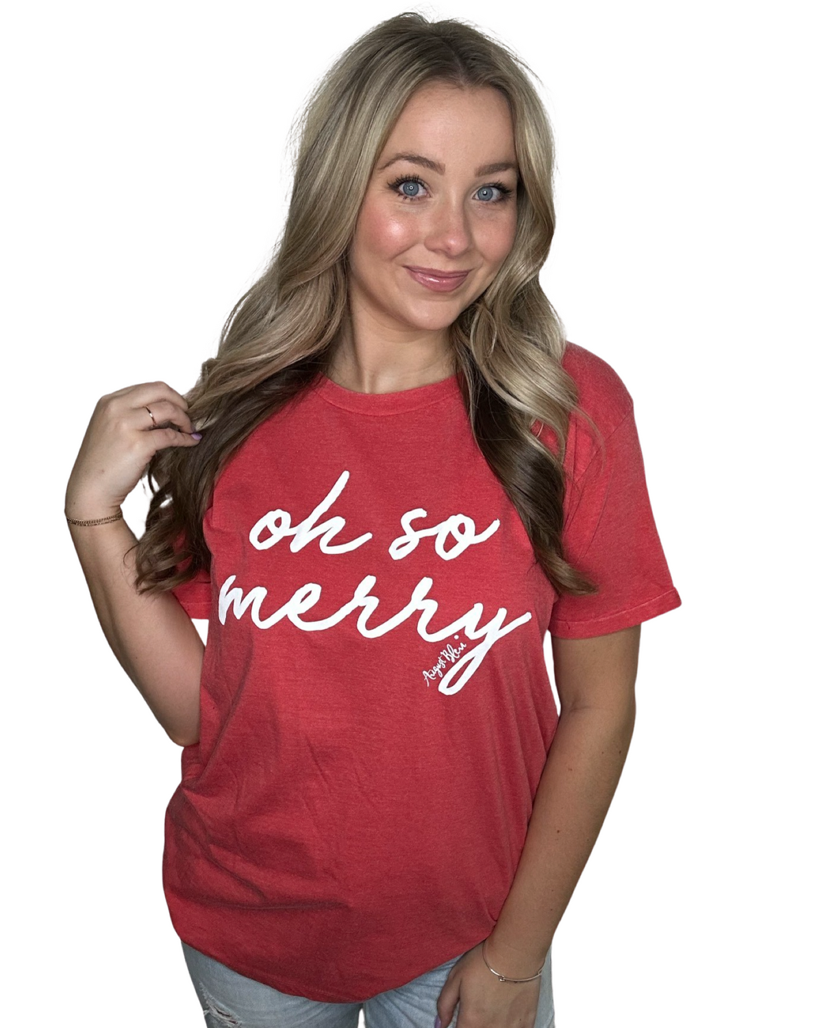 Oh So Merry Red Tee