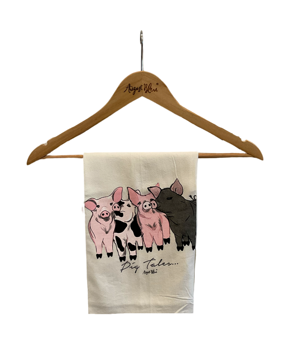 Pig Tales Tea Towel