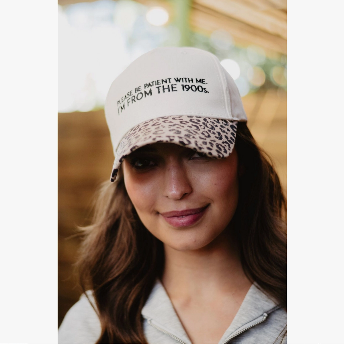 Please Be Patient With Me. I'm From The 1900s Trucker Cap.