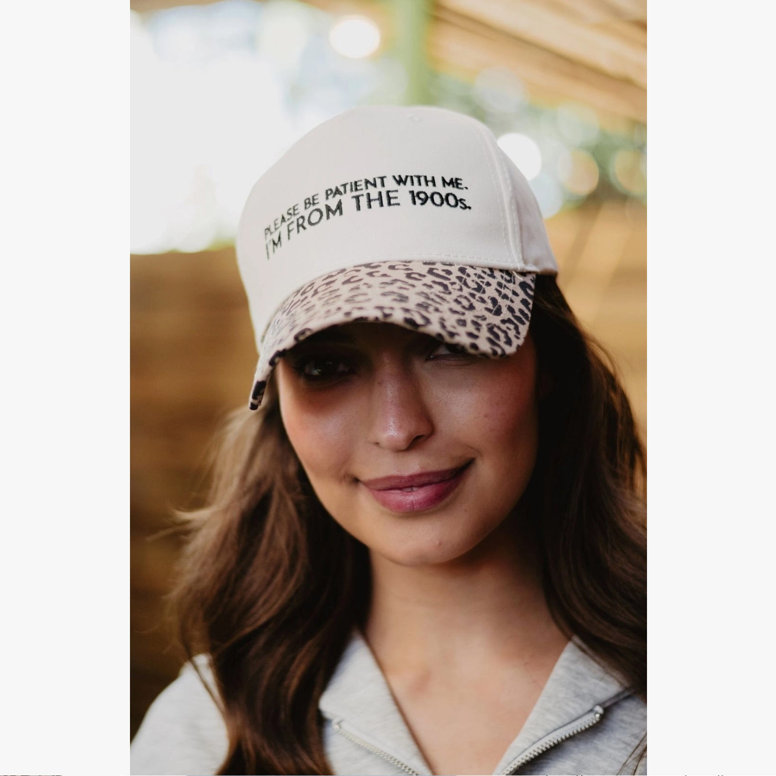 Please Be Patient With Me. I'm From The 1900s Trucker Cap.