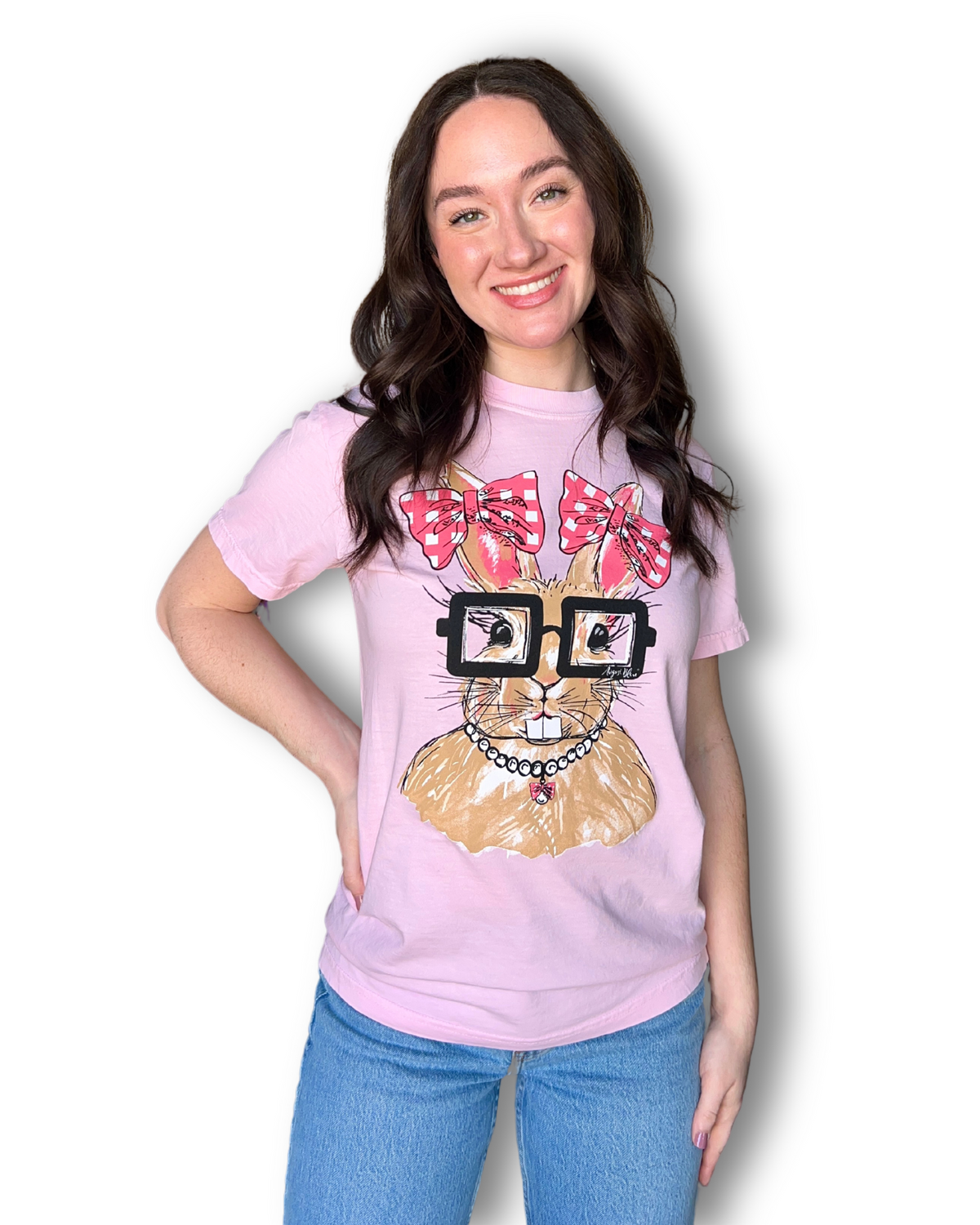 Rosie Bunny Blossom Graphic Tee