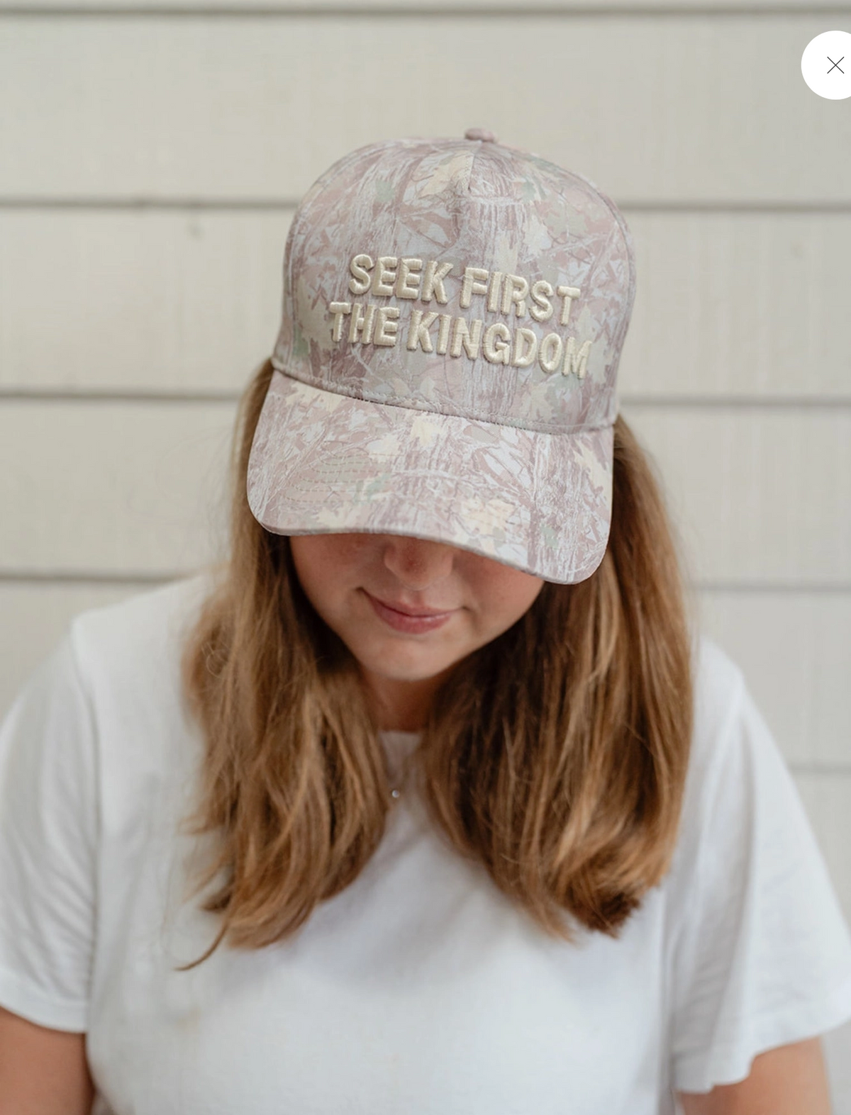Seek First The Kingdom Trucker Cap