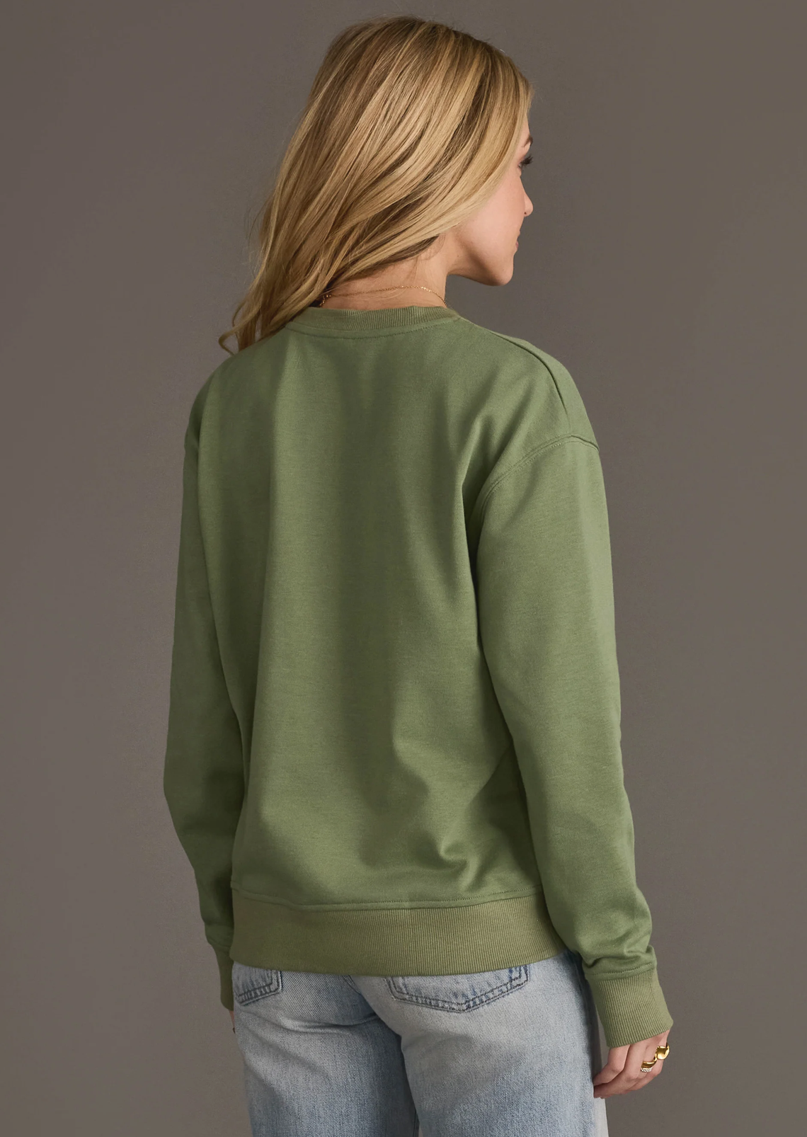 Sage Green Thankful Sweatshirt