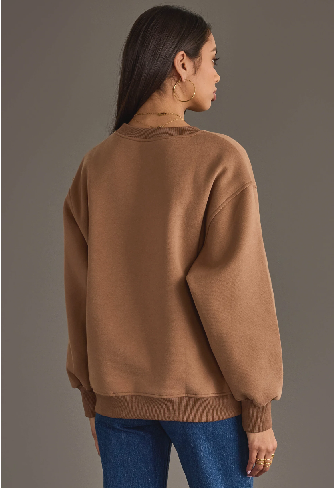 Light Brown Coffee Weather Sweatshirt