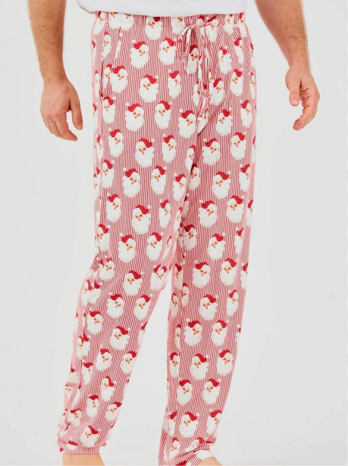 Mary Square Santa Baby Pajama Pants NWT Red White Stripe