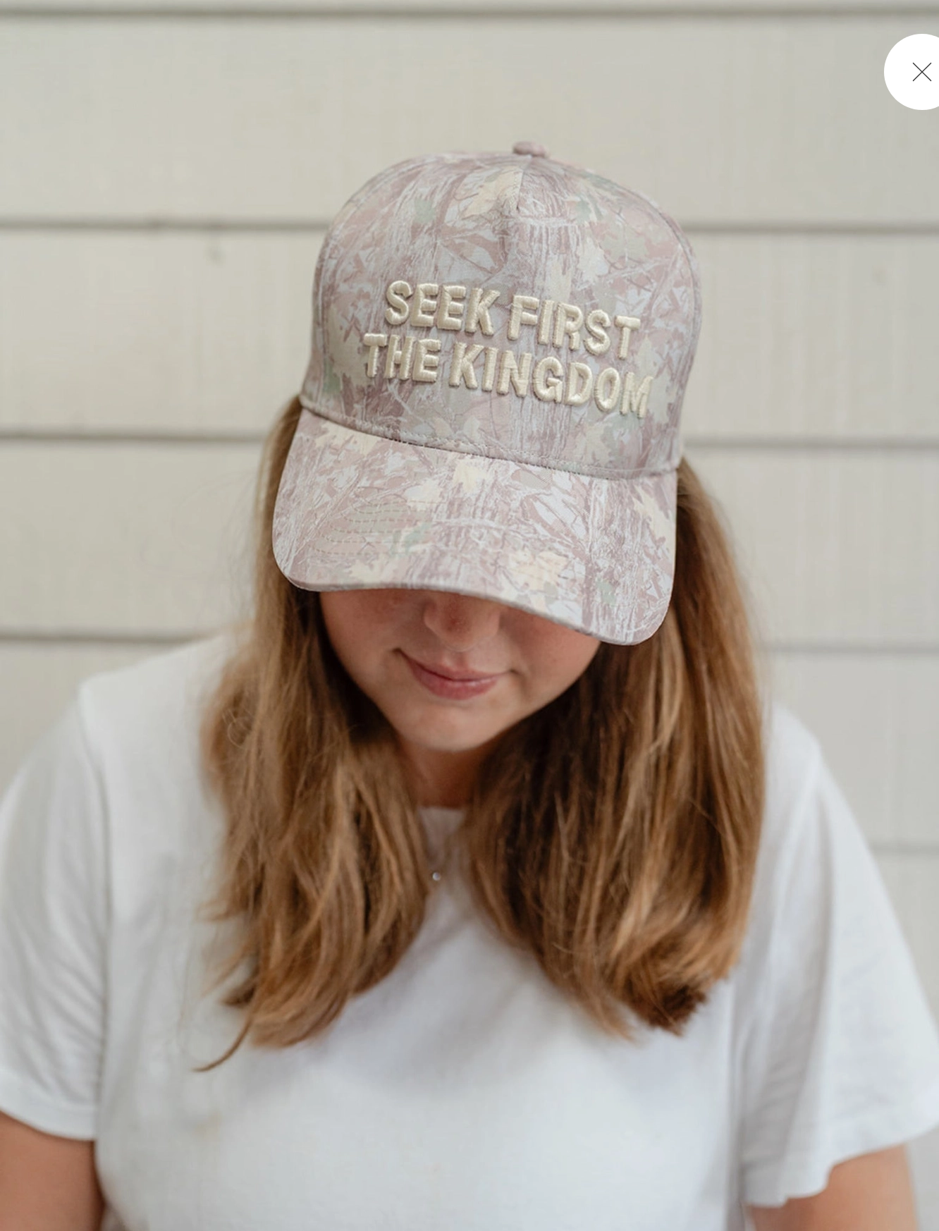 Seek First The Kingdom Trucker Cap