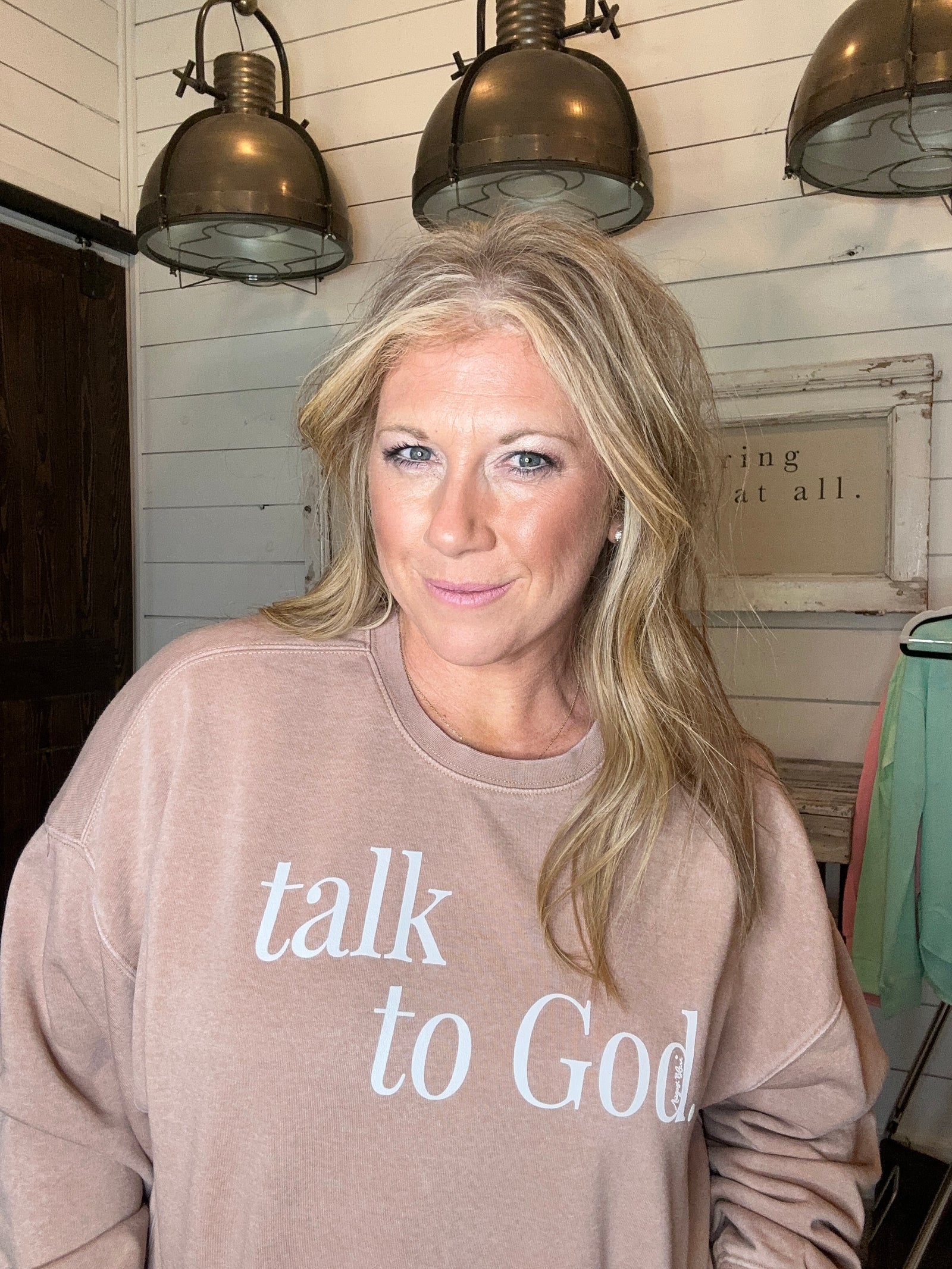 Talk To God sweatshirt