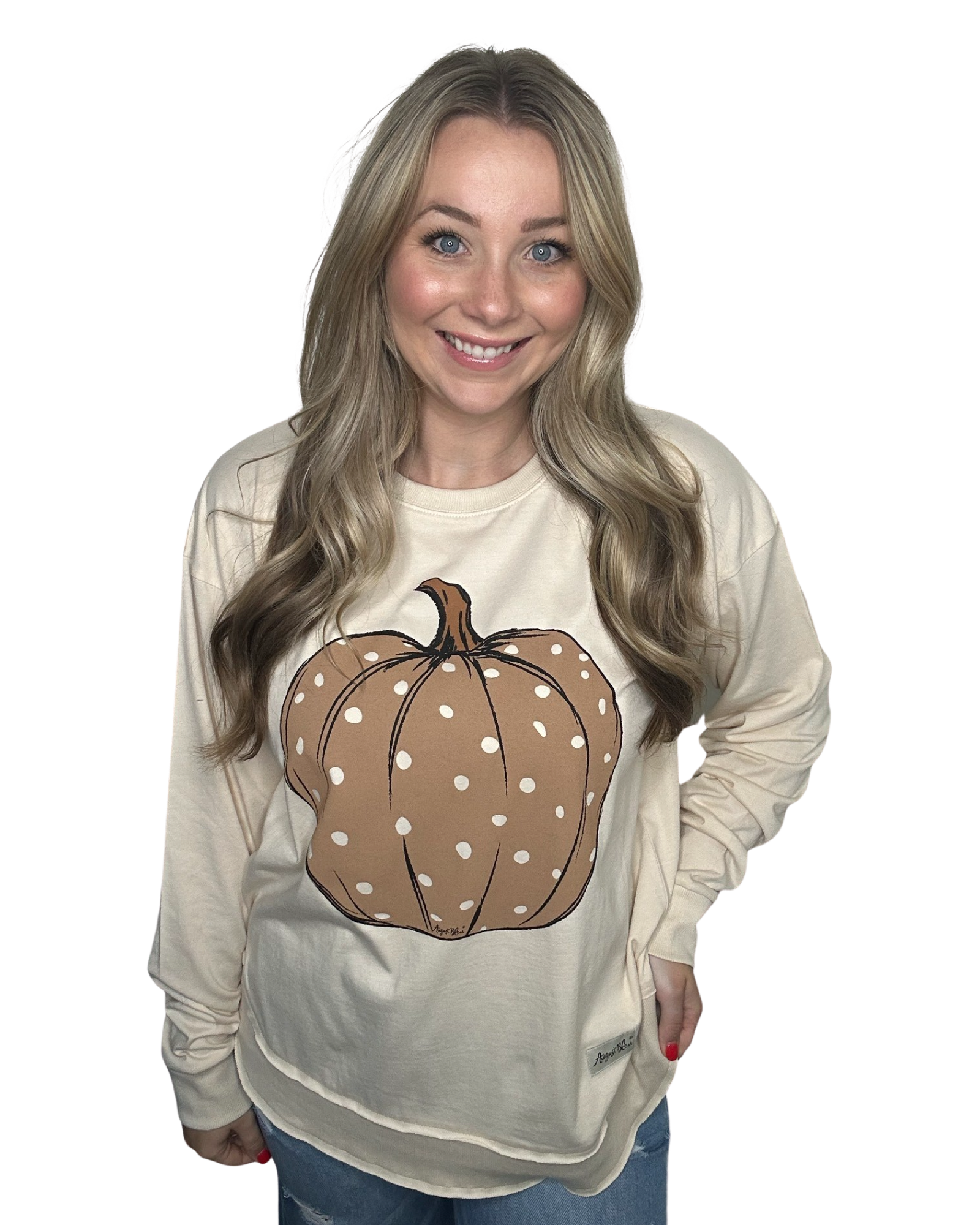 The Cocoa Pumpkin Toasted Biscotti High Low Long Sleeve Tee