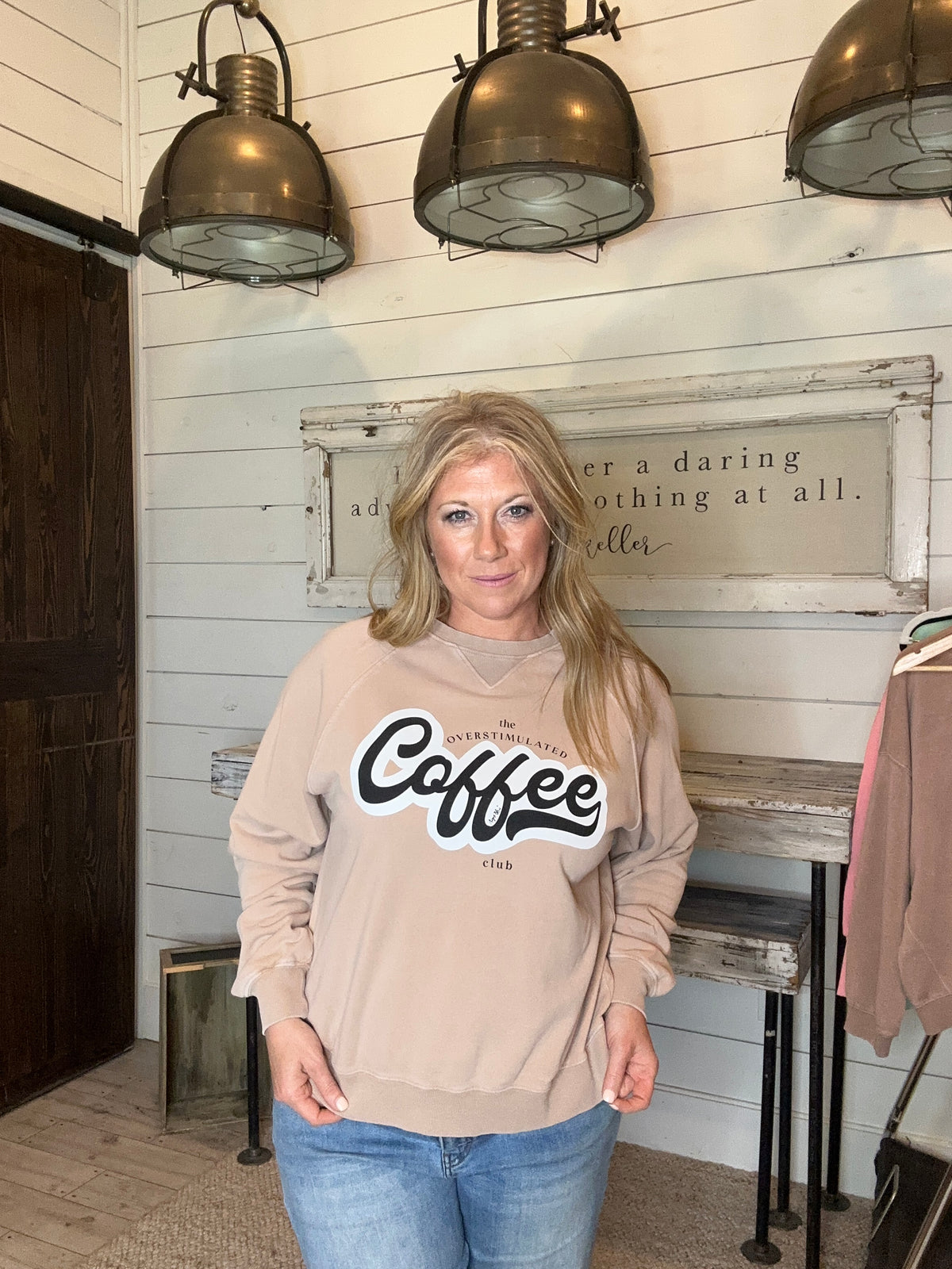 The Overstimulated Coffee Club Sweatshirt