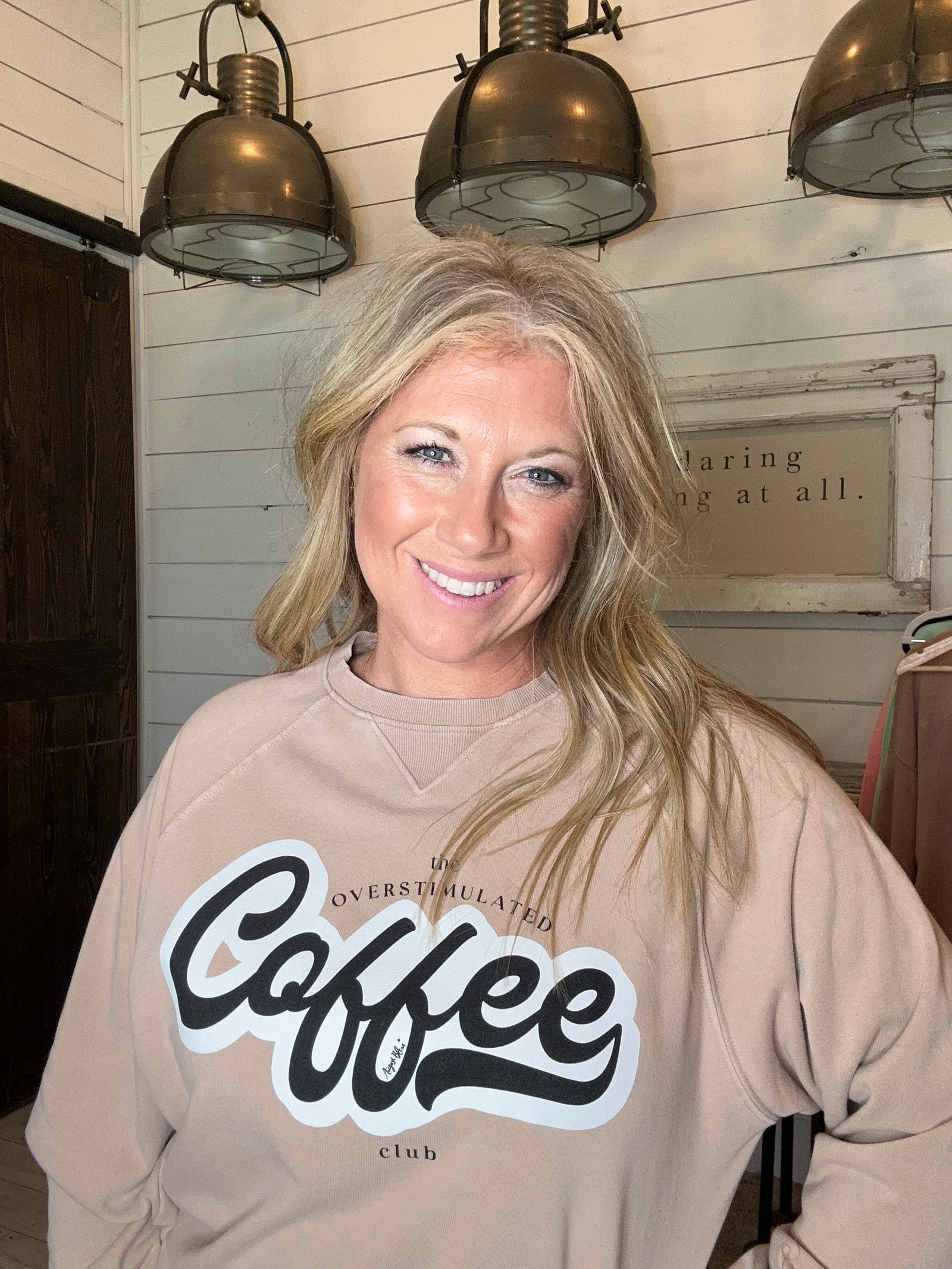 The Overstimulated Coffee Club Sweatshirt