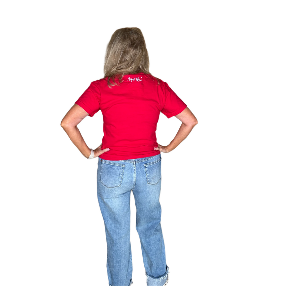 Kill &#39;em with Kindness Red Short Sleeve Comfort Color Tee