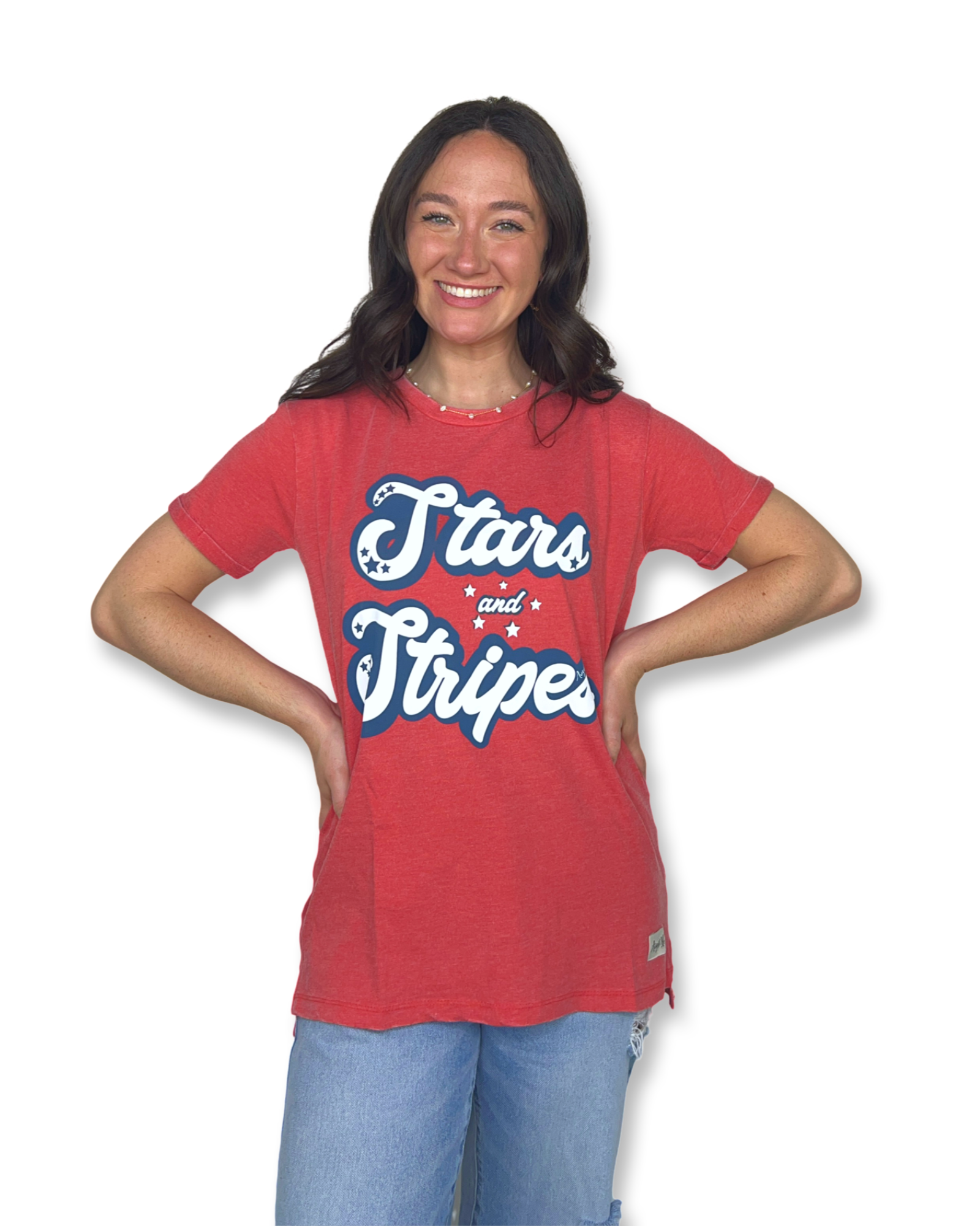 Stars and Stripes Red Tee