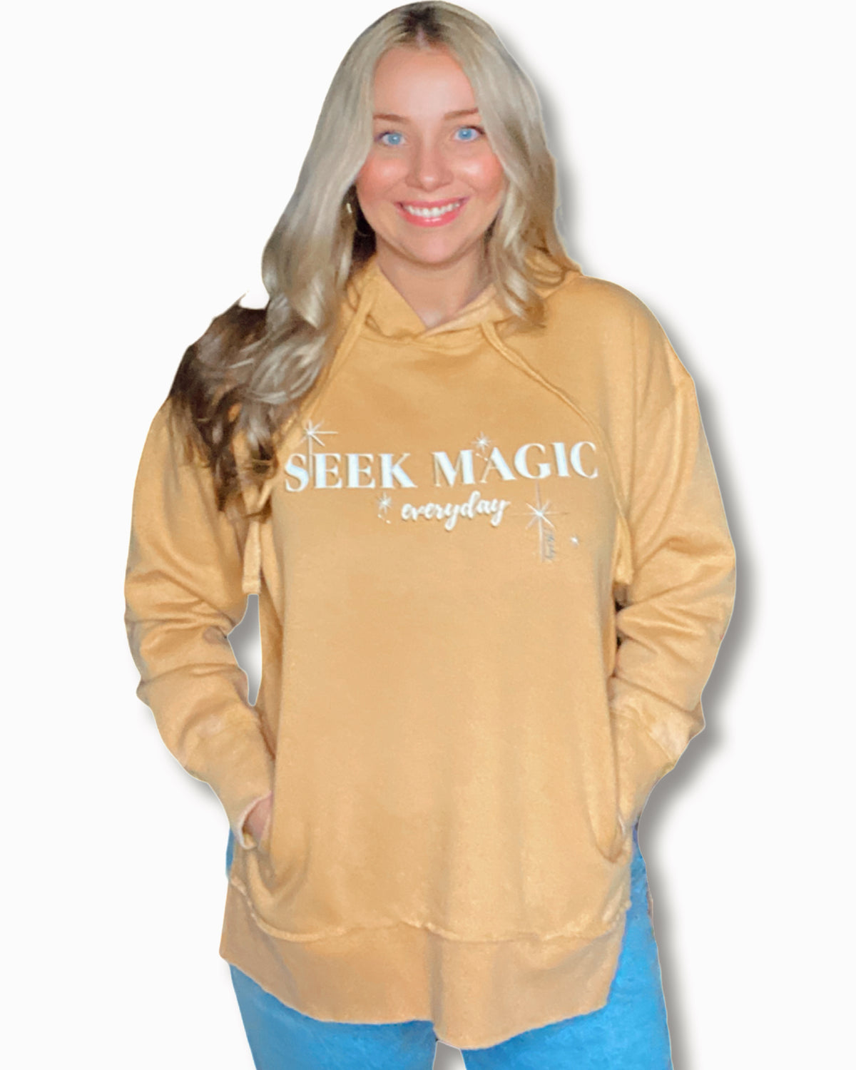 Seek Magic High Low Hoodie