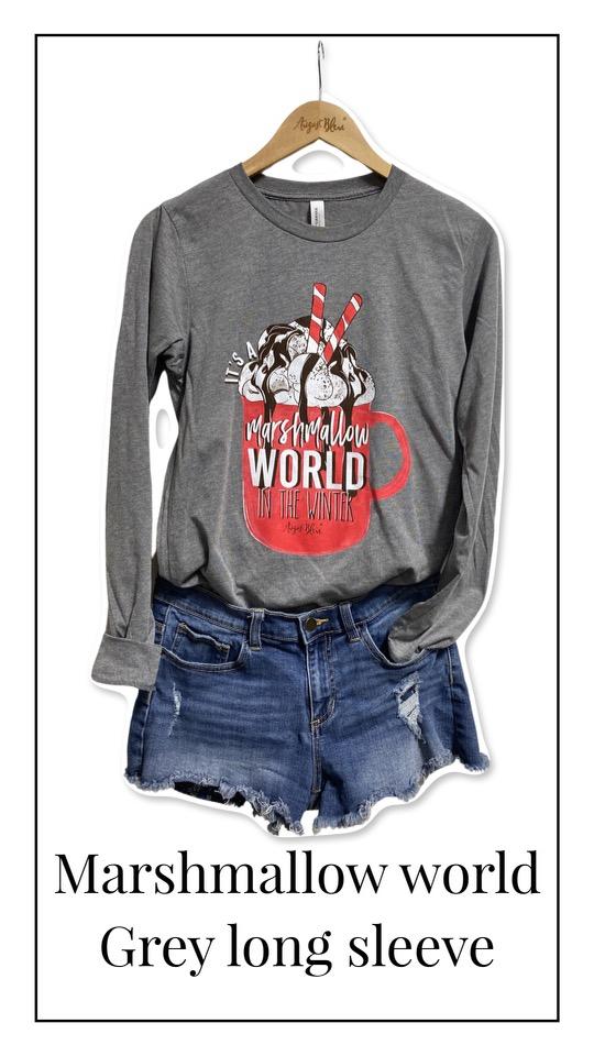 Marshmallow World Grey Long Sleeve