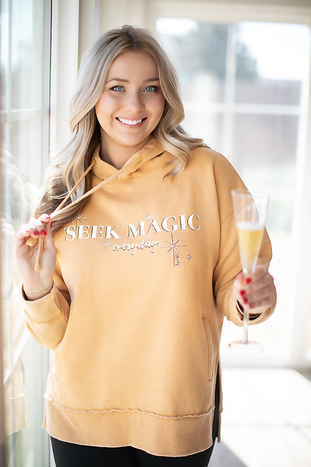 Seek Magic High Low Hoodie